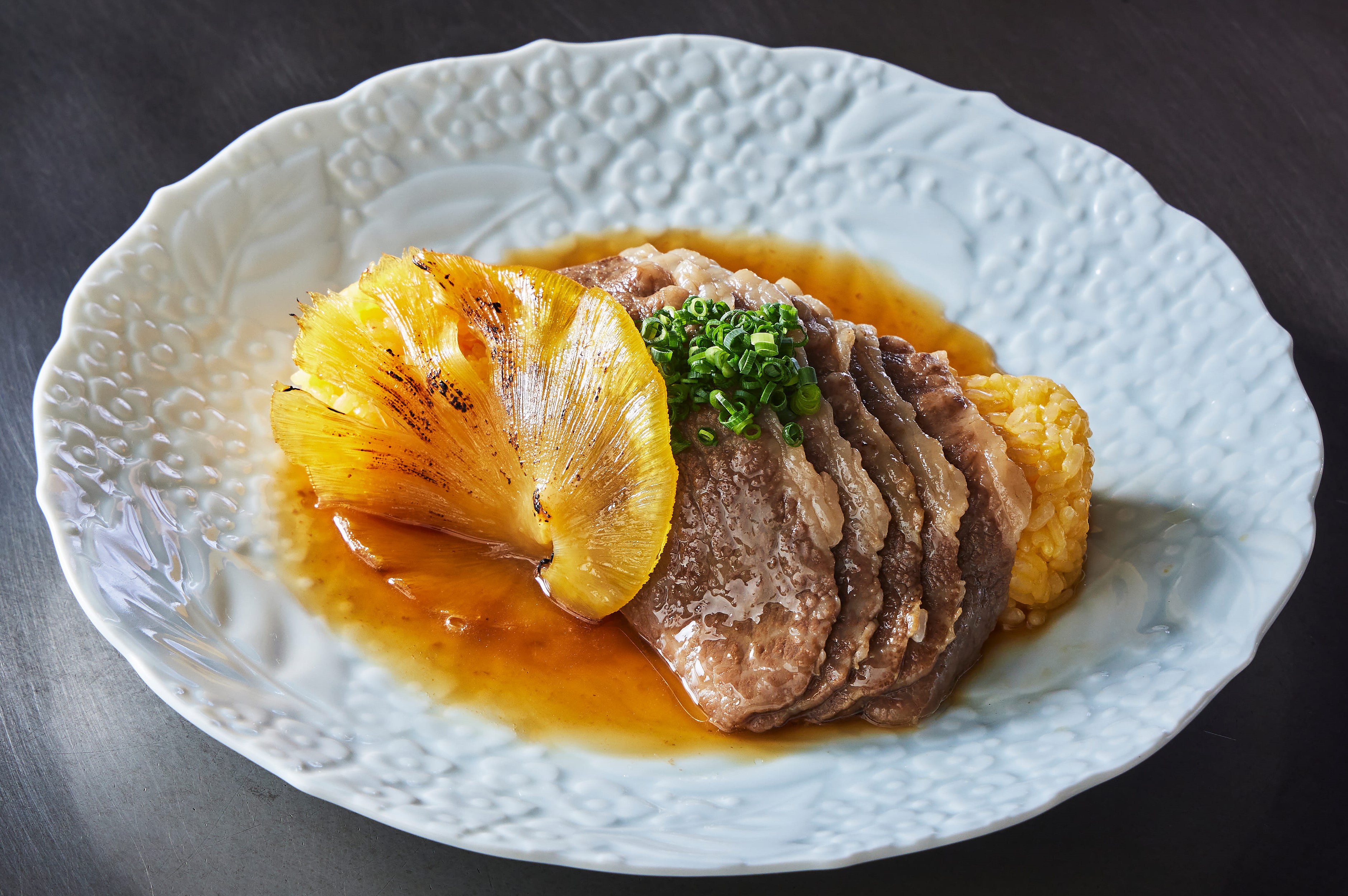 ふかひれ牛丼