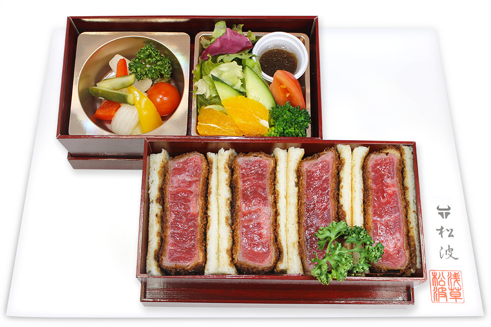 ステーキハウス松波のお弁当のご案内